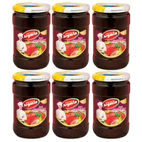 مربای توت فرنگی ماهوند - 800 گرم مجموعه 6 عددی