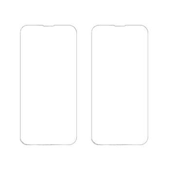 محافظ صفحه نمایش باسئوس مدل Anti Explosion مناسب برای گوشی موبایل اپل IPhone 13 / 13 Pro بسته 2 عددی