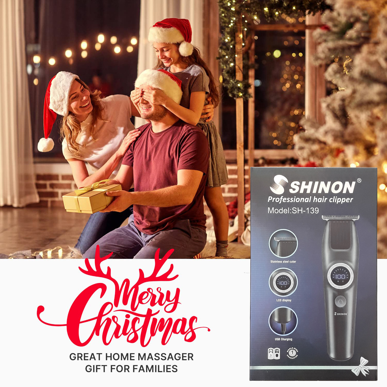 ماشین اصلاح موی سر و صورت شینون مدل SH-139