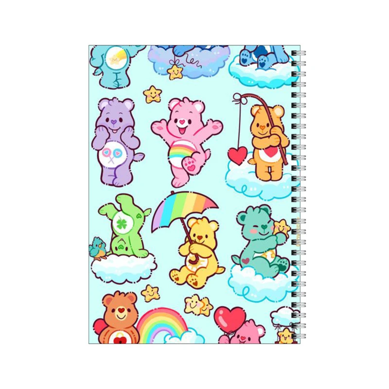 دفتر مشق 100 برگ بامبیلیپ طرح خرس پاستیلی کد 8974670