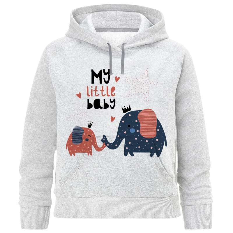 هودی دخترانه مدل  فیل F1043 