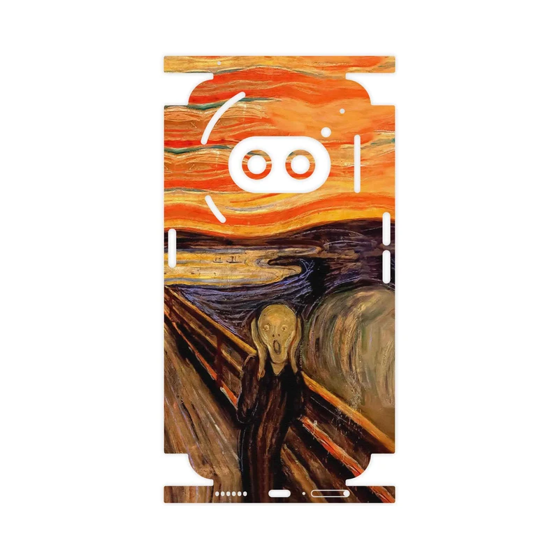برچسب پوششی ماهوت مدل The Scream of Munch-FullSkin مناسب برای گوشی موبایل ناتینگ Phone 2a