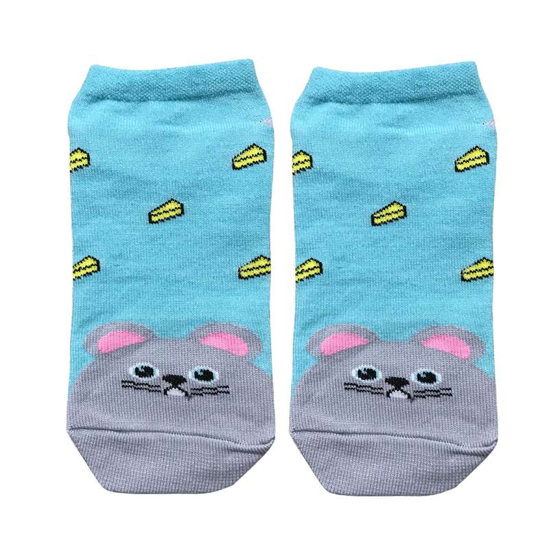 جوراب دخترانه تن پوش هنگامه مدل موش پنیری کد AB