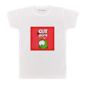 تی شرت بچگانه پرمانه طرح om nom کد pmt.2646