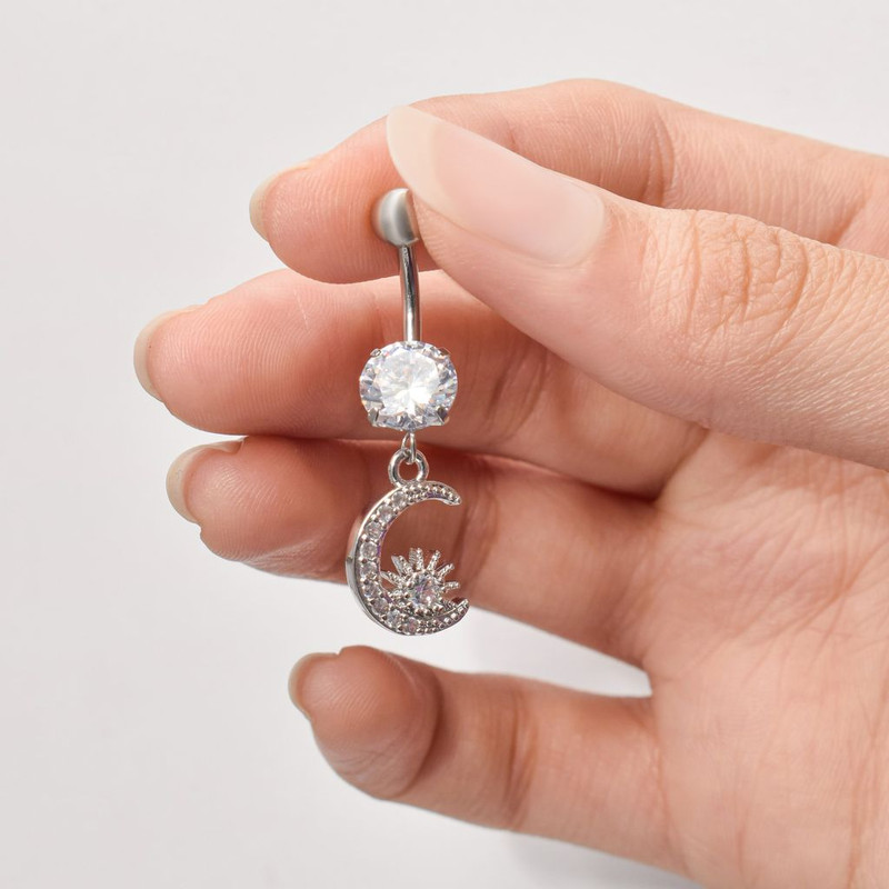 پیرسینگ ناف زنانه پایتخت مدل PS273_A2 پیرسینگ ناف زنانه پایتخت مدل PS273_A2