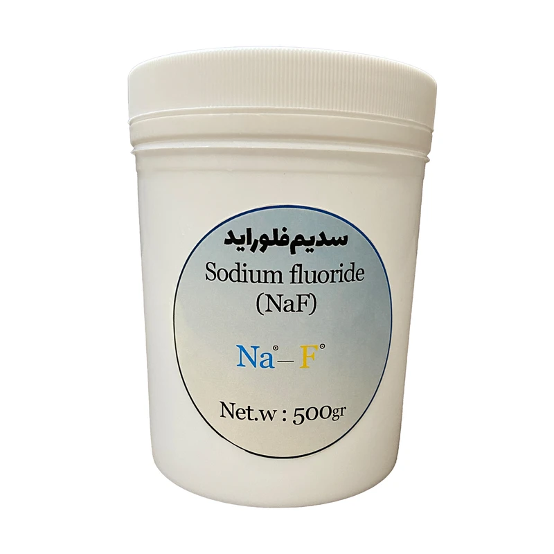  پودر سدیم فلوراید مدل NaF کد 134 وزن 500 گرم