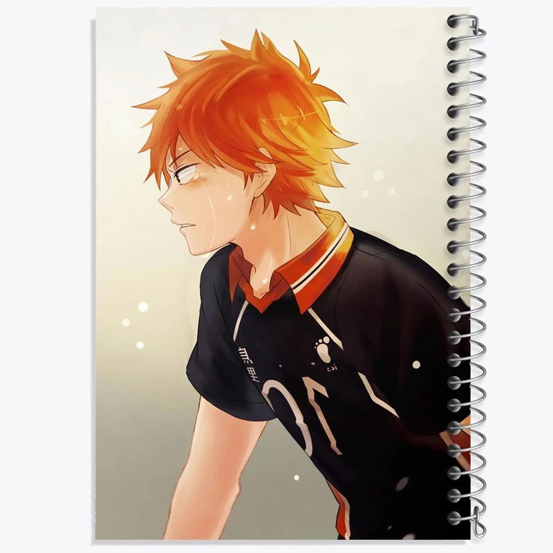دفتر نقاشی 50 برگ خندالو مدل هیناتا شویو انیمه هایکیو Haikyu کد 17749