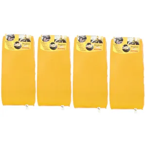 دستمال مایکروفایبرنظافت خودرو مدل S60 کد 60 بسته 4 عددی