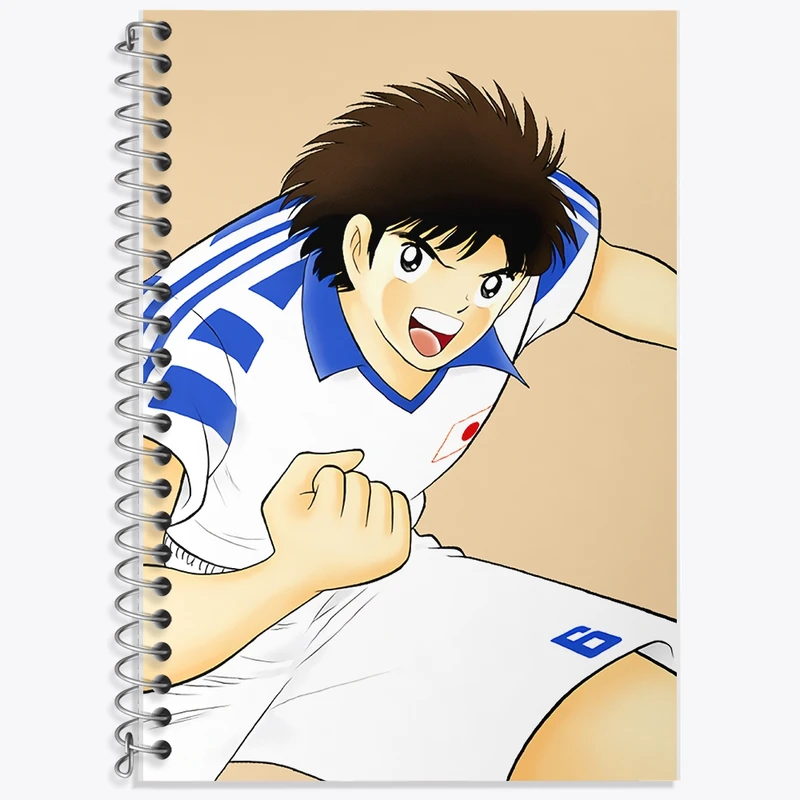 دفتر زبان 50 برگ خندالو مدل سه خط طرح سوباسا فوتبالیست ها کد F1649