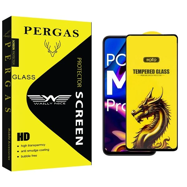 محافظ صفحه نمایش وایلی نایس مدل Pergas Y-Horo مناسب برای گوشی موبایل شیائومی poco m6 pro