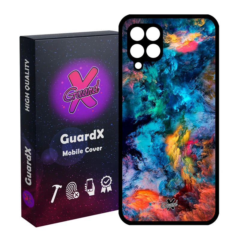 کاور گارد ایکس طرح Colors مدل Glass10117 مناسب برای گوشی موبایل سامسونگ Galaxy A12