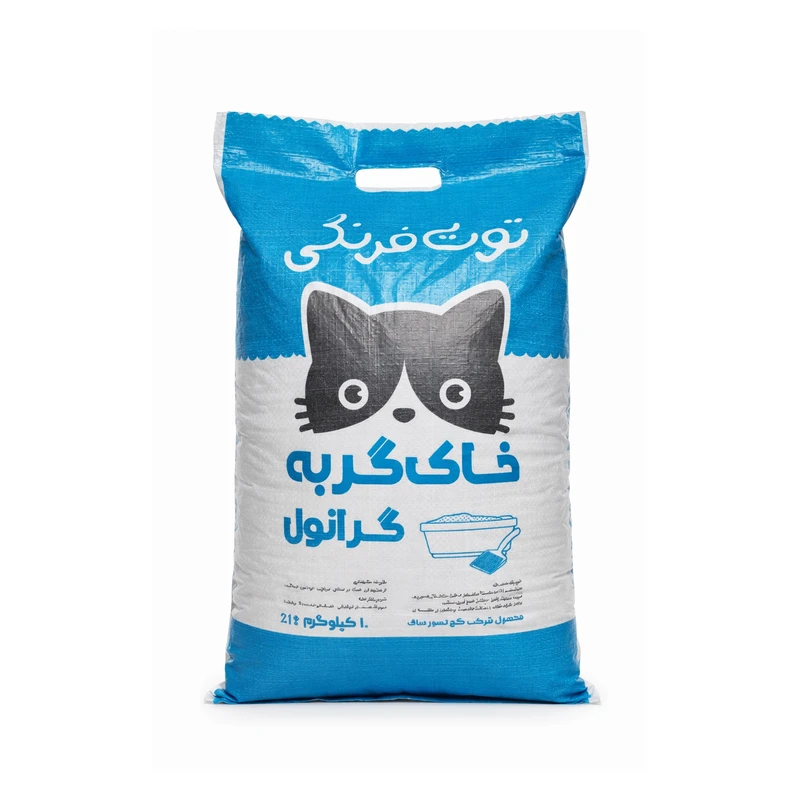 خاک گربه شاتوت مدل گرانول توت فرنگی وزن 10 کیلوگرم