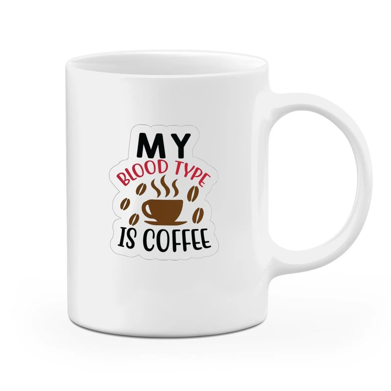 ماگ نادیراد طرح قهوه مدل I Need Coffee