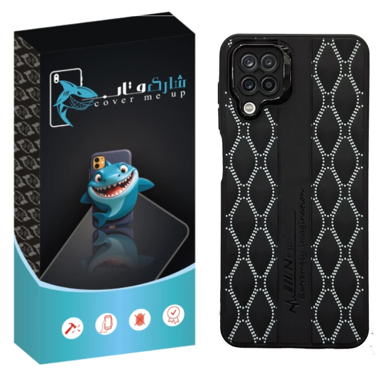 کاور شارک قاب مدل چستر مناسب برای گوشی موبایل سامسونگ Galaxy A12 / M12