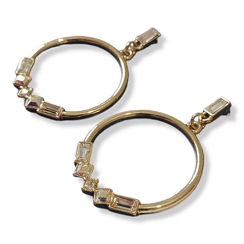 گوشواره زنانه آی ام مدل Ornated circle