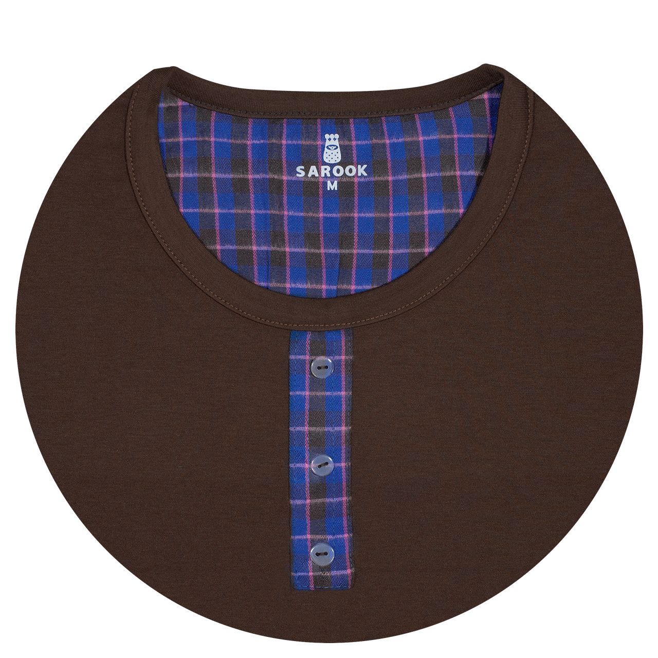 ست تی شرت آستین بلند و شلوار مردانه ساروک مدل SSHK کد 03 - - 2