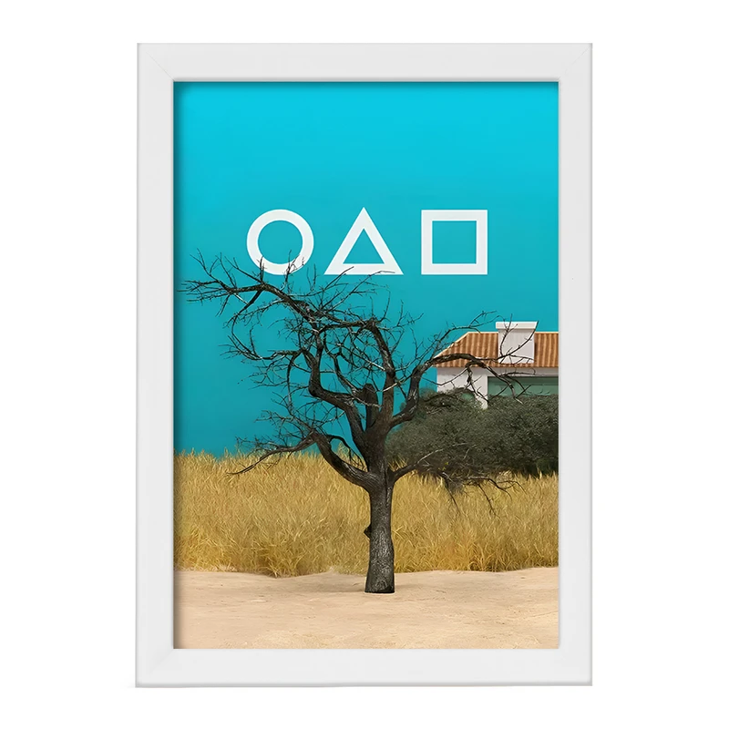 تابلو خندالو مدل بازی مرکب (Squid Game) کد F11852