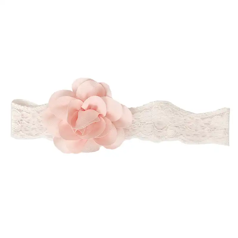 هدبند نوزادی مدل گل رز