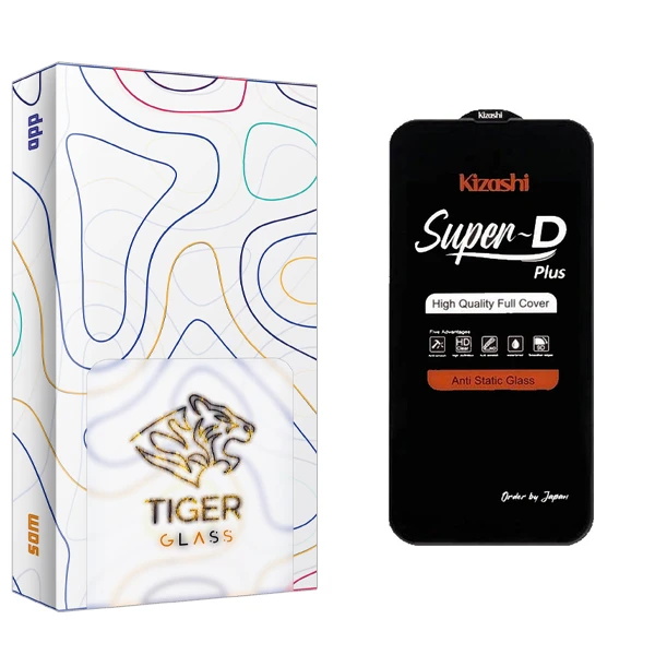 محافظ صفحه نمایش تایگر گلس مدل APL2 Super Kizashi مناسب برای گوشی موبایل اپل iPhone 13 Pro