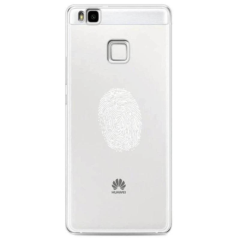 کاور مگافون طرح اثر انگشت مدل C62-W مناسب برای گوشی موبایل هوآوی P9 Lite