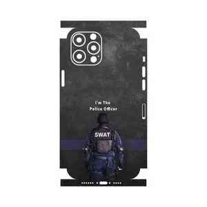 MAHOOT Police Officer-FullSkin Cover Sticker for Apple iPhone 12 Pro Max