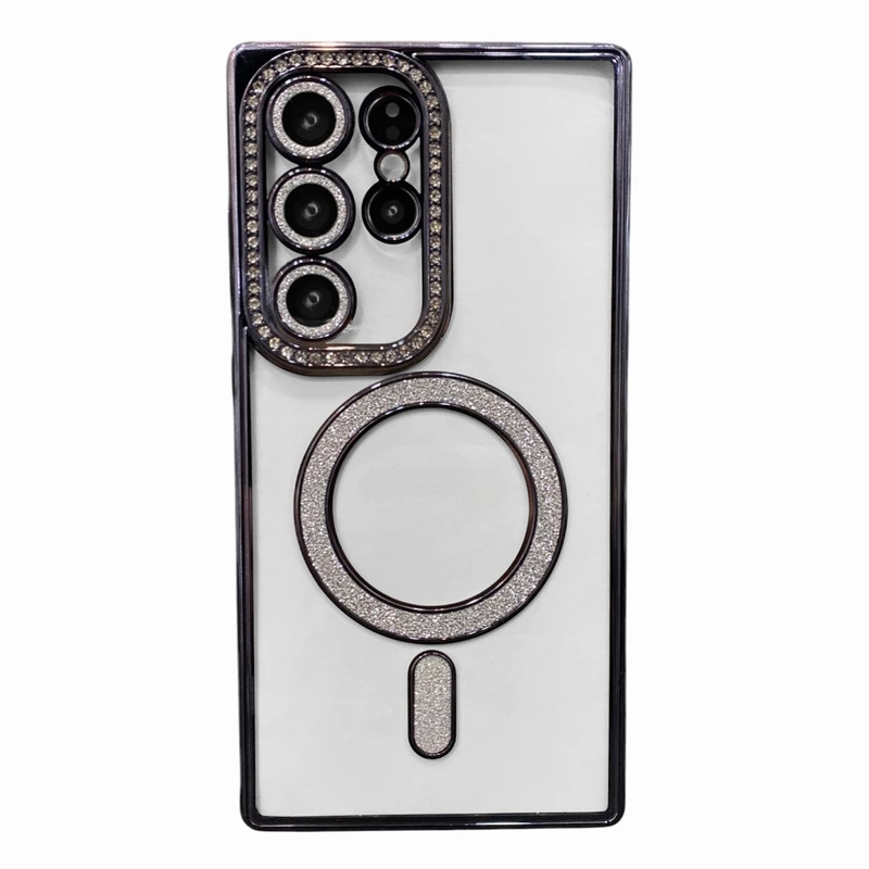 کاور طرح نگینی مگ سیف مناسب برای گوشی موبایل سامسونگ Galaxy S24 ULTRA