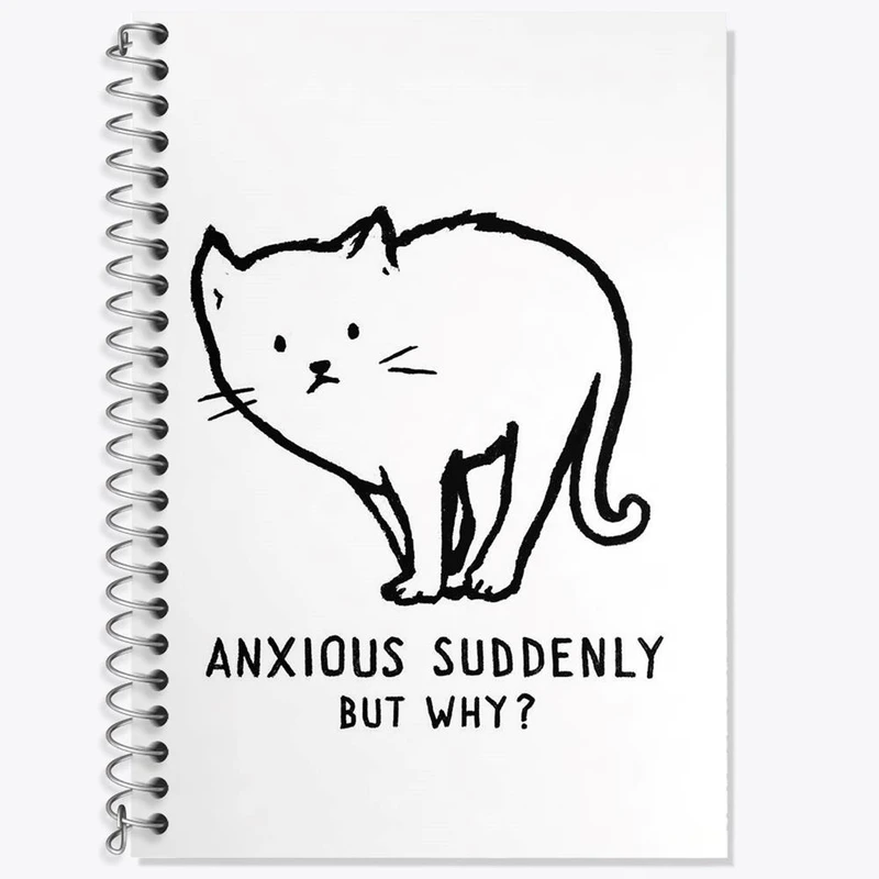 دفتر لغت 50 برگ خندالو مدل گربه کد 29317