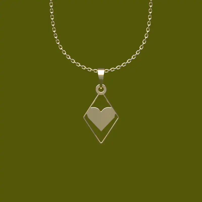 گردنبند طلا 18 عیار زنانه مدوپد مدل اشم کد CA11125