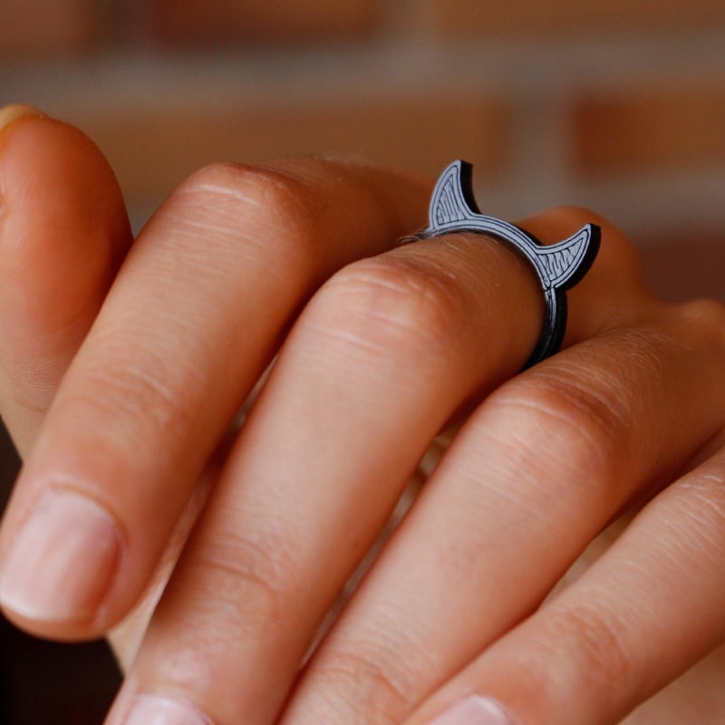 انگشتر دخترانه مدل 01  Ha