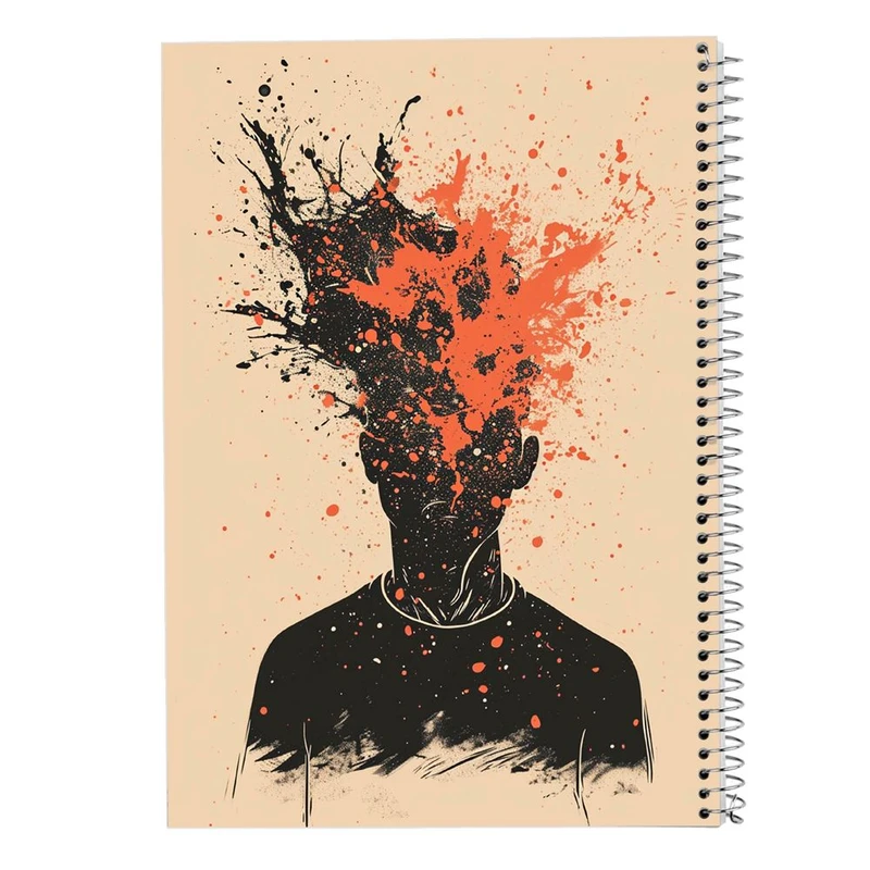 دفتر نقاشی 50 برگ مدوپد مدل نقاشی آدم کد DF15664