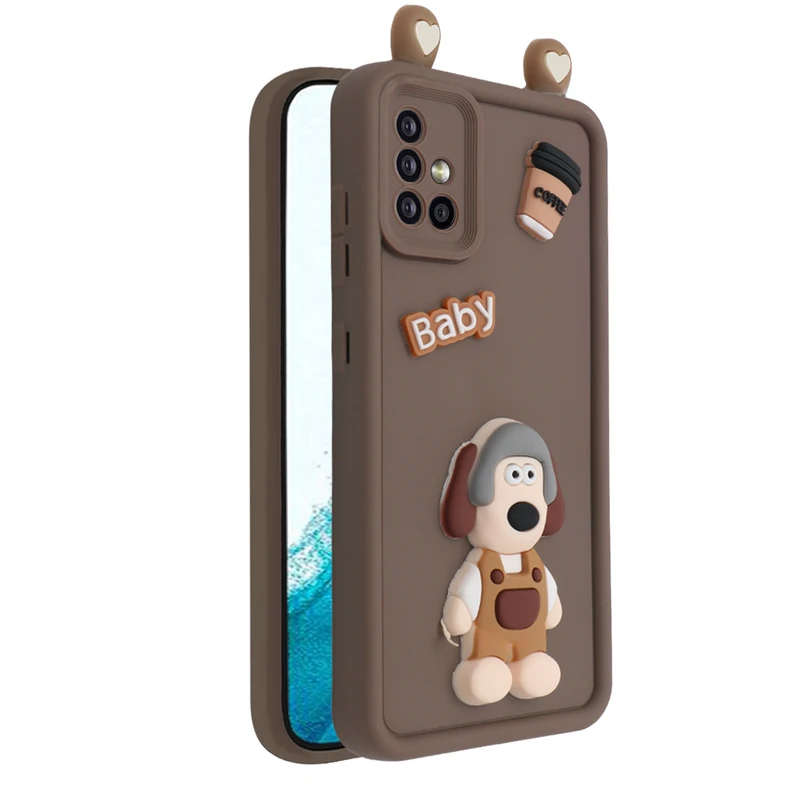 کاور مدل KittyDog مناسب برای گوشی موبایل سامسونگ Galaxy A51 