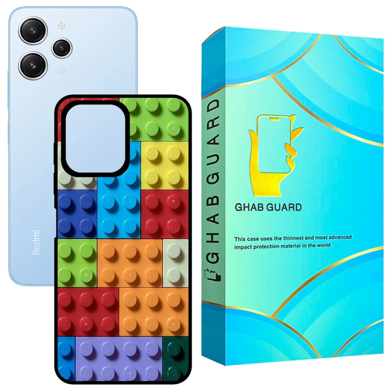 کاور قاب گارد طرح لگو مدل GCHPR12 مناسب برای گوشی موبایل شیائومی Redmi 12 4G / Redmi 12 5G / Poco M6 Pro 5G
