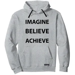 هودی زنانه 27 مدل Imagine Believe Achieve کد MH971