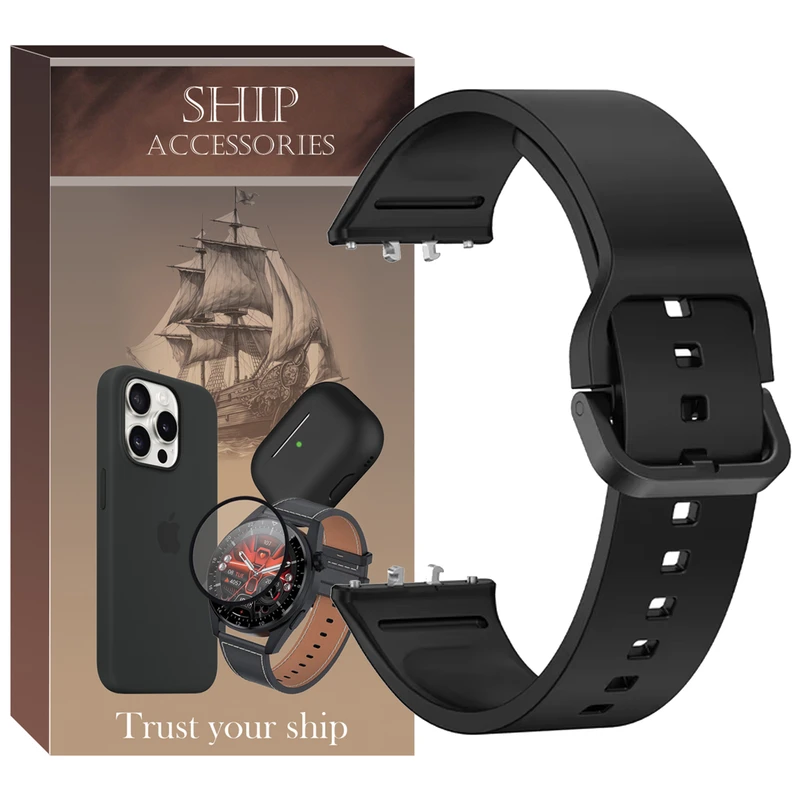 بند شیپ مدل Silicone SH مناسب برای ساعت هوشمند سامسونگ Galaxy Fit 3