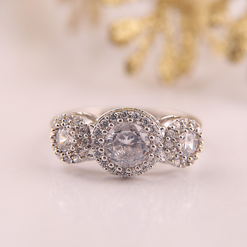 انگشتر نقره زنانه کد FR0031