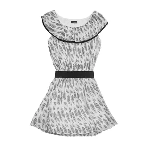 پیراهن یقه شل زنانه مدل پرِ قو