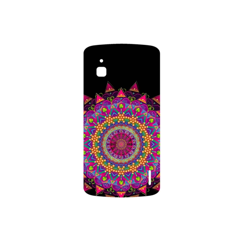 برچسب پوششی ماهوت مدل Mandala Design 5 مناسب برای گوشی موبایل گوگل Nexus 4