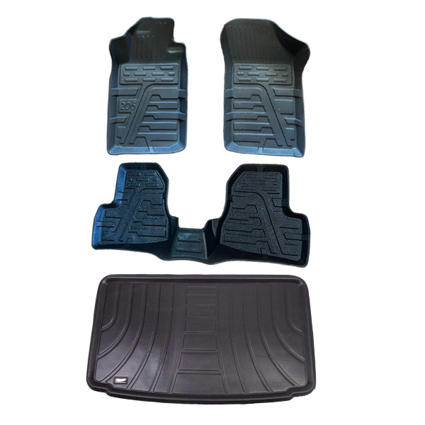 کفپوش سه بعدی خودرو مدل صانا مناسب برای پژو 206 و پژو 207