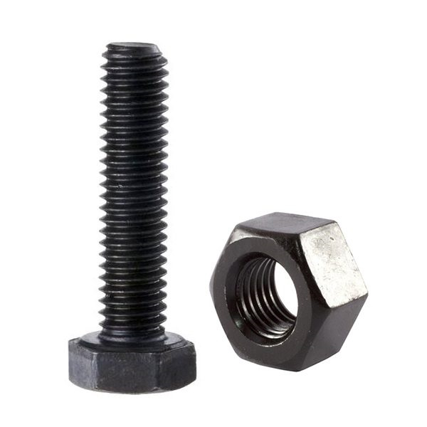 پیچ و مهره مدل فولادی کد BPM-14-100 مجموعه 30 عددی