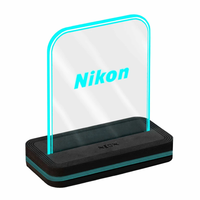 چراغ رومیزی نئون مدل NKN_TURQUOISE_AC