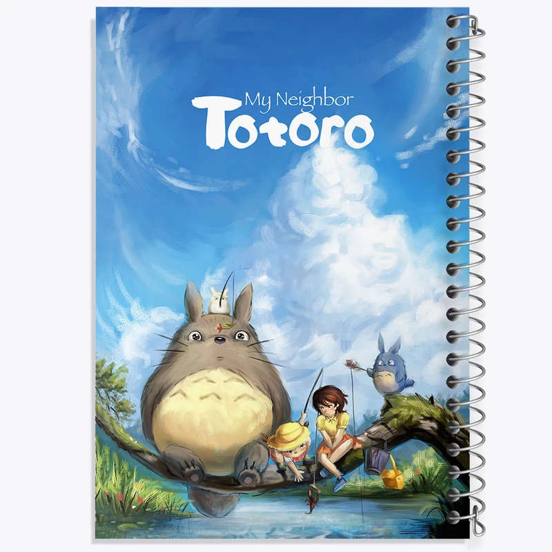 دفتر مشق 100 برگ خندالو طرح انیمه توتورو (Totoro)  کد N4282