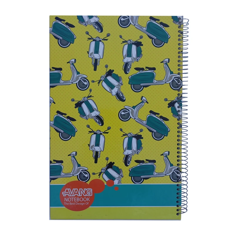 دفتر مشق 100 برگ آونگ طرح خطاطی