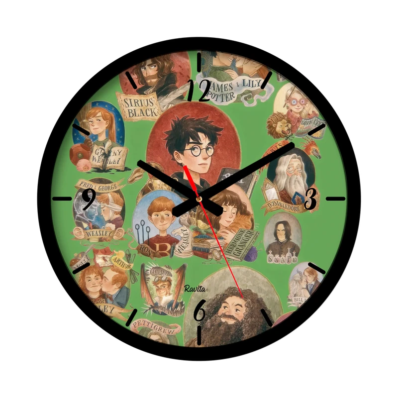 ساعت رومیزی عقربه‌ای راویتا مدل هری پاتر کد 3629