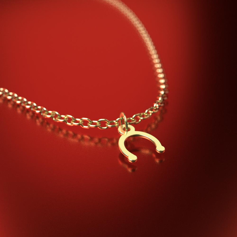 آویز ساعت طلا 18 عیار زنانه مدوپد مدل نیم دایره کد CA11033