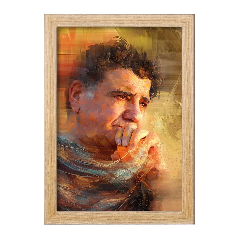 تابلو خندالو مدل محمدرضا شجریان کد F1085