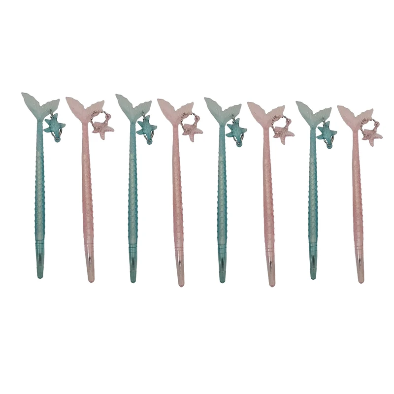 روان نویس مدل پری دریایی آویزدار بسته 8 عددی