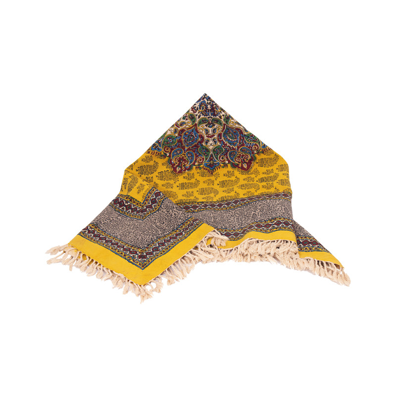 رومیزی قلمکار مدل چاپا پلاس کد 03