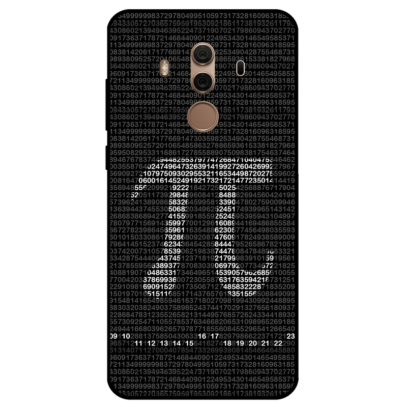 کاور مگافون طرح عدد پی مدل 7240 مناسب برای گوشی موبایل هوآوی Mate 10 Pro