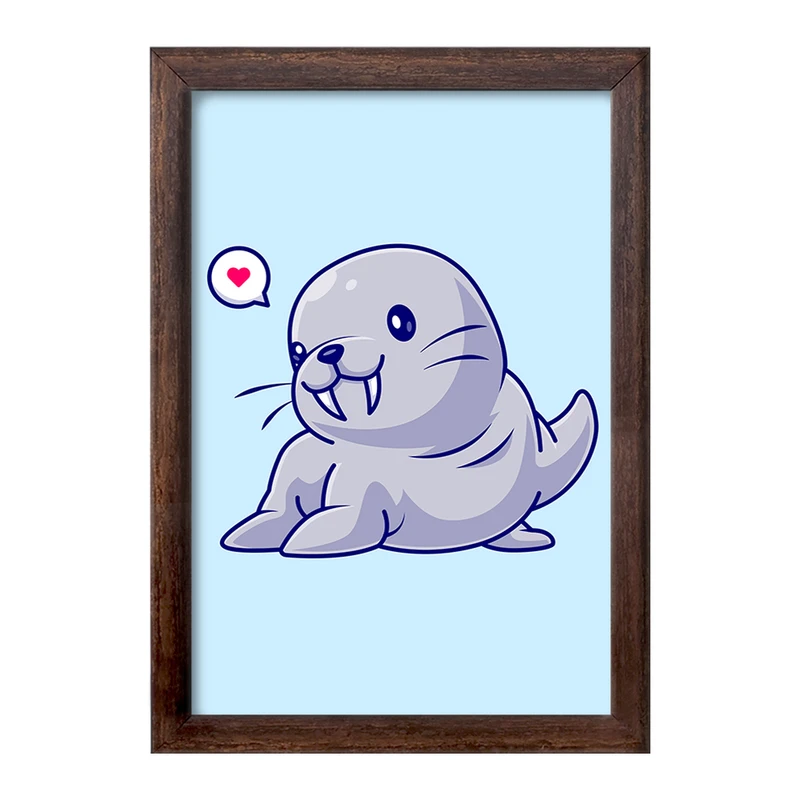 تابلو خندالو طرح حیوانات بامزه فک کد 29678