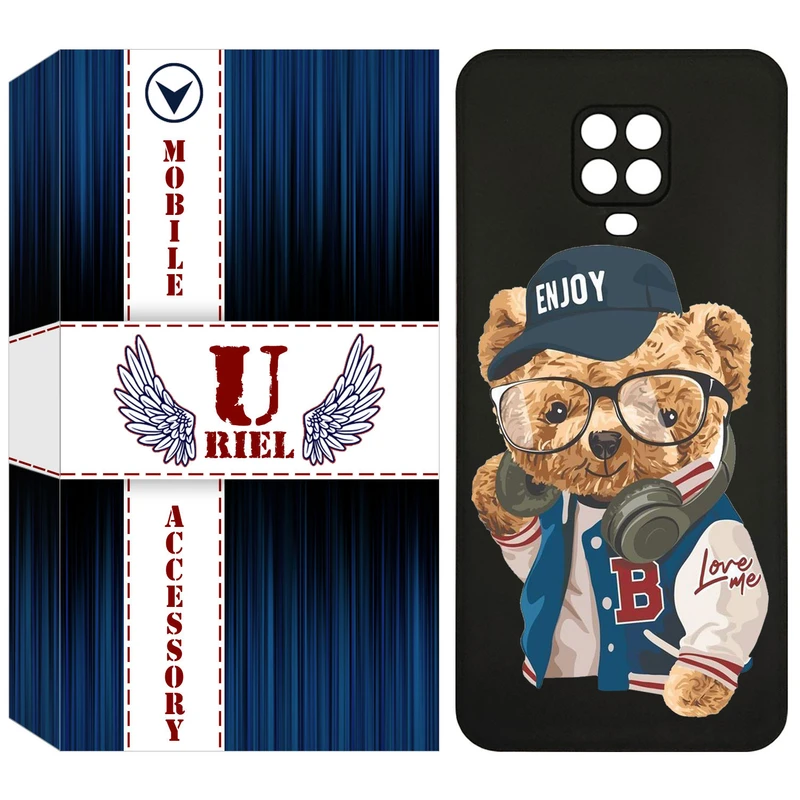 کاور یوریل مدل KSH کد 35 طرح تدی مناسب برای گوشی موبایل شیائومی Redmi Note 9S / Redmi Note 9 Pro / Redmi Note 9 Pro Max